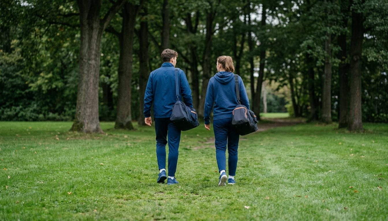 KI-generiertes Symbolbild: Studierende am Schreibtisch im Lernraum, Thema Sporteignungsprüfung HAM